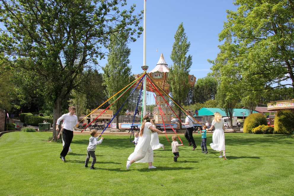 Maypole Dancing - Daily Entertainment - Lightwater Valley Family ...
