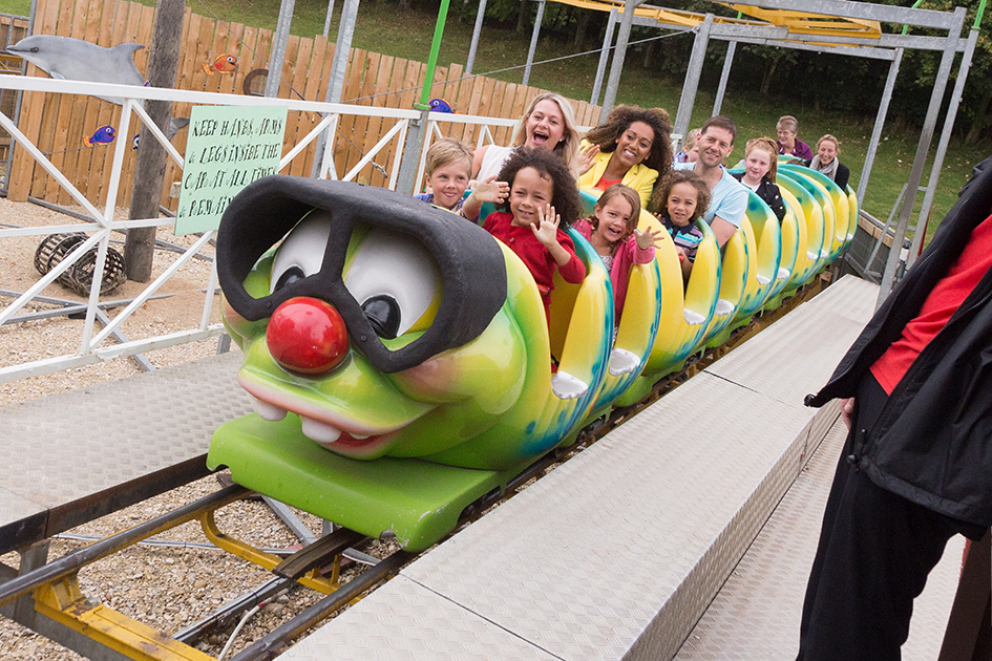 The Little Dipper at Lightwater Valley in Ripon Yorkshire